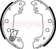 Комлект тормозных накладок BENDIX 361448B