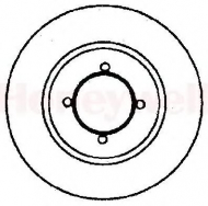 Тормозной диск BENDIX 561273B