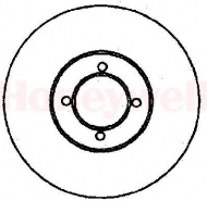 Тормозной диск BENDIX 561318B