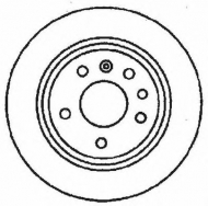 Тормозной диск BENDIX 561408B