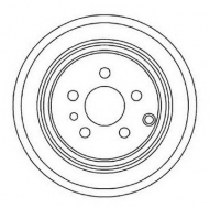 Тормозной диск BENDIX 561964B