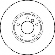 Тормозной диск BENDIX 562134B
