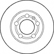 Тормозной диск BENDIX 562177B