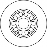 Тормозной диск BENDIX 562211B