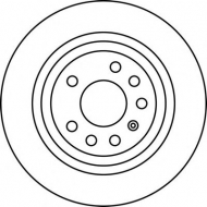 Тормозной диск BENDIX 562220B
