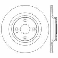 Тормозной диск BENDIX 562561BC