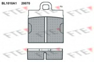 Комплект тормозных колодок FTE BL1010A1