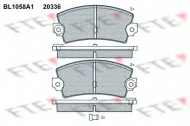 Комплект тормозных колодок FTE BL1058A1