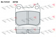 Комплект тормозных колодок FTE BL1141A1