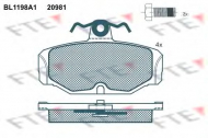 Комплект тормозных колодок FTE BL1198A1