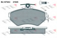 Комплект тормозных колодок FTE BL1475A3