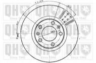 Тормозной диск QUINTON HAZELL BDC3724