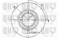 Тормозной диск QUINTON HAZELL BDC3757