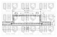 Тормозной диск QUINTON HAZELL BDC4362
