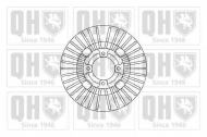 Тормозной диск QUINTON HAZELL BDC5051