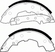 Комлект тормозных накладок FERODO FSB73
