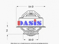 Термостат AKS DASIS 751868N
