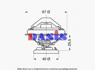 Термостат AKS DASIS 751904N