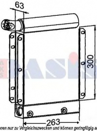Теплообменник AKS DASIS 136002N