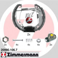 Комлект тормозных накладок ZIMMERMANN 20990.106.7