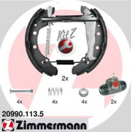 Комлект тормозных накладок ZIMMERMANN 20990.113.5