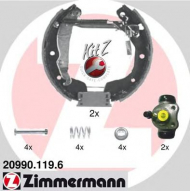 Комлект тормозных накладок ZIMMERMANN 20990.119.6