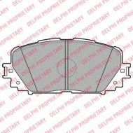 Комплект тормозных колодок DELPHI LP2123