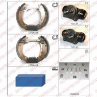 Комлект тормозных накладок DELPHI KP827