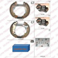 Комлект тормозных накладок DELPHI KP836