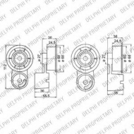 Ременный комплект DELPHI KDB275