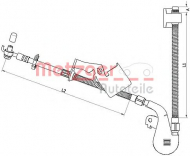 Шлангопровод METZGER 4110752