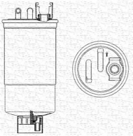 Фильтр MAGNETI MARELLI 213908547000