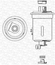 Фильтр MAGNETI MARELLI 213908908320