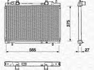 Теплообменник MAGNETI MARELLI 350213141000