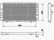 Теплообменник MAGNETI MARELLI 350213626000