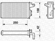 Теплообменник MAGNETI MARELLI 350218052000