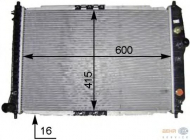 Теплообменник BEHR HELLA SERVICE 8MK 376 704-831