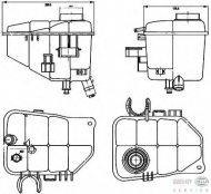 Резервуар BEHR HELLA SERVICE 8MA 376 755-221