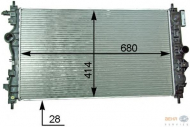 Теплообменник BEHR HELLA SERVICE 8MK 376 910-231