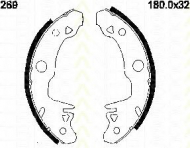 Комлект тормозных накладок TRISCAN 8100 10269