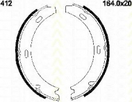 Комлект тормозных накладок TRISCAN 8100 23412
