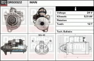 Стартер DELCO REMY DRS0022