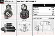 Стартер DELCO REMY DRS3010