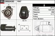 Стартер DELCO REMY DRS3430