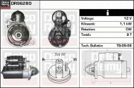 Стартер DELCO REMY DRS6280