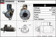 Стартер DELCO REMY DRS8800