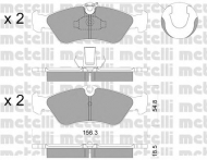 Комплект тормозных колодок METELLI 22-0311-1
