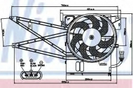 Вентилятор NISSENS 85017