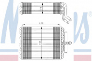 Испаритель NISSENS 92008