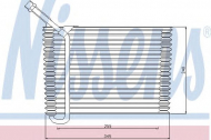 Испаритель NISSENS 92154